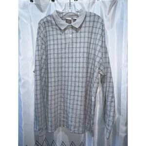 L.L Bean Mens Long Sleeve Button Front Size XL